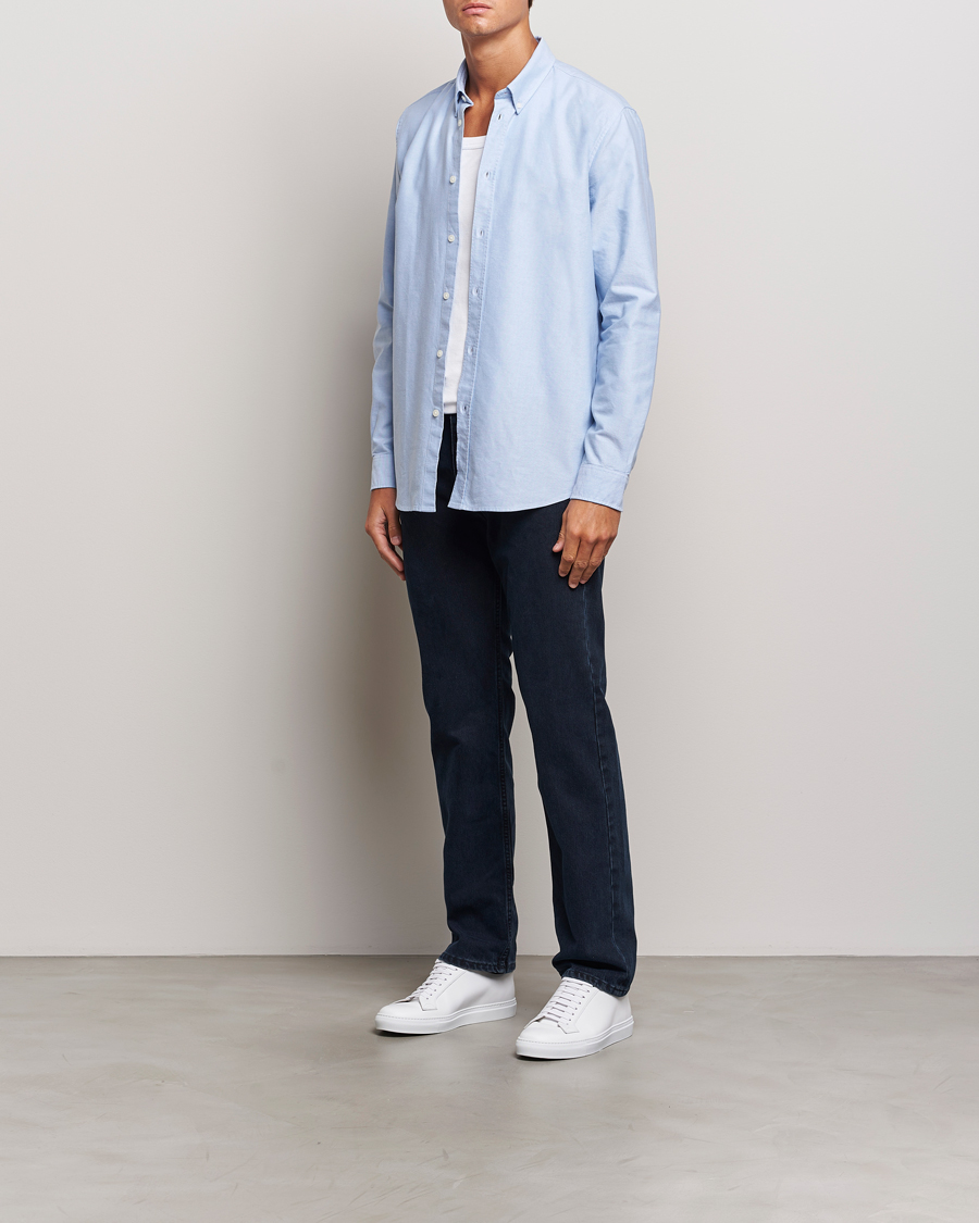 Uomini | Camicie | Samsøe Samsøe | Saliam Oxford Shirt Oxford Blue