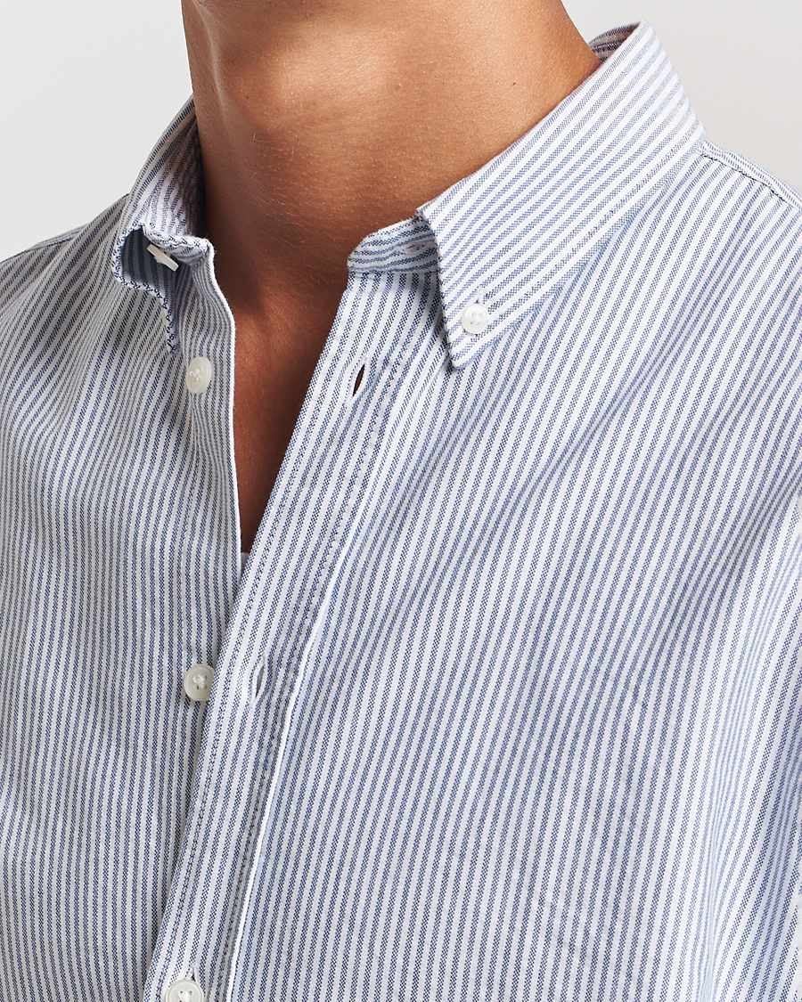 Uomini | Camicie | Samsøe Samsøe | Saliam Oxford Shirt Oxford Narrow Stripe