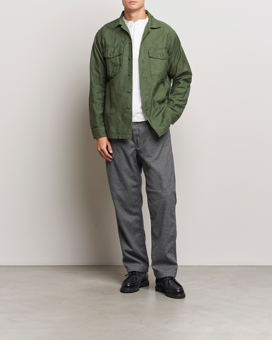 Uomini | Pantaloni | orSlow | New Yorker Pants Gray