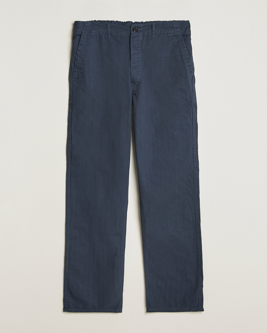 Uomini | Pantaloni | orSlow | French Work Pants Navy