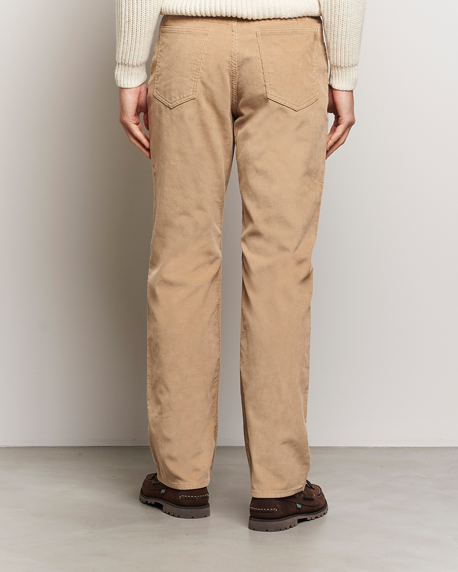 Uomini | Pantaloni | orSlow | Shoe Cut Corduroy Pants Beige