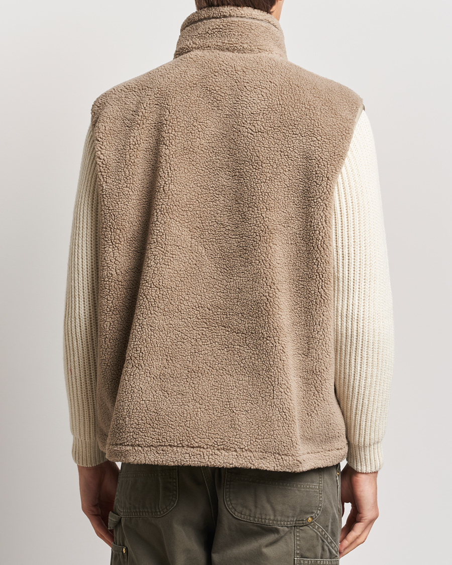 Uomini | Giacche | orSlow | Boa Fleece Vest Graige