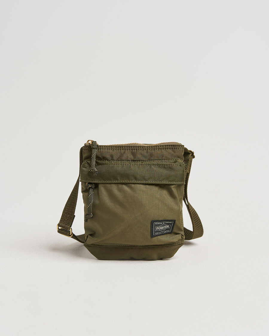 Uomini | Borse | Porter-Yoshida & Co. | Force Small Shoulder Pouch Olive Drab