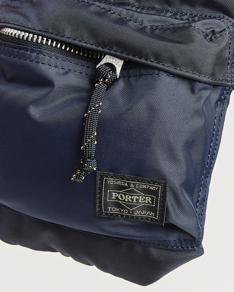 Uomini | Borse | Porter-Yoshida & Co. | Force Small Shoulder Pouch Navy Blue