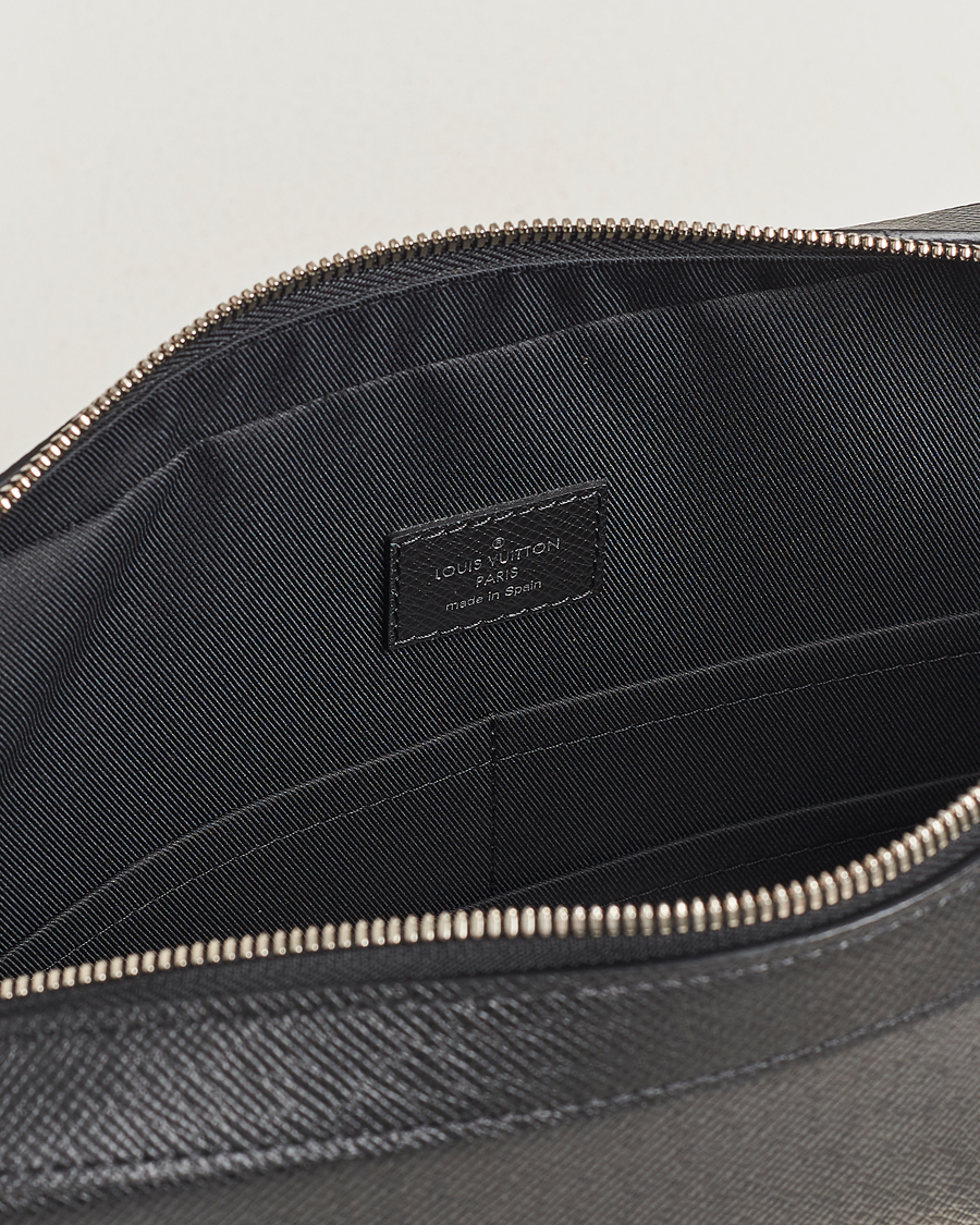 Uomini | Louis Vuitton Pre-Owned Anton Messengerbag Black | Louis Vuitton Pre-Owned | Anton Messengerbag Black