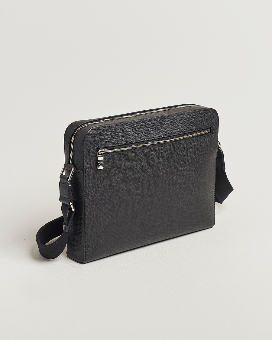 Uomini | Louis Vuitton Pre-Owned Anton Messengerbag Black | Louis Vuitton Pre-Owned | Anton Messengerbag Black