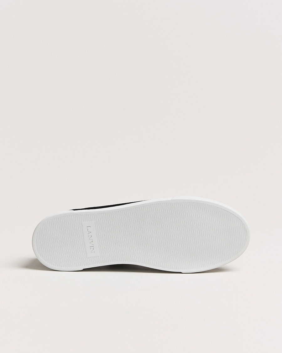 Uomini | Lanvin Womens Patent Cap Toe Sneaker Black | Lanvin | Womens Patent Cap Toe Sneaker Black