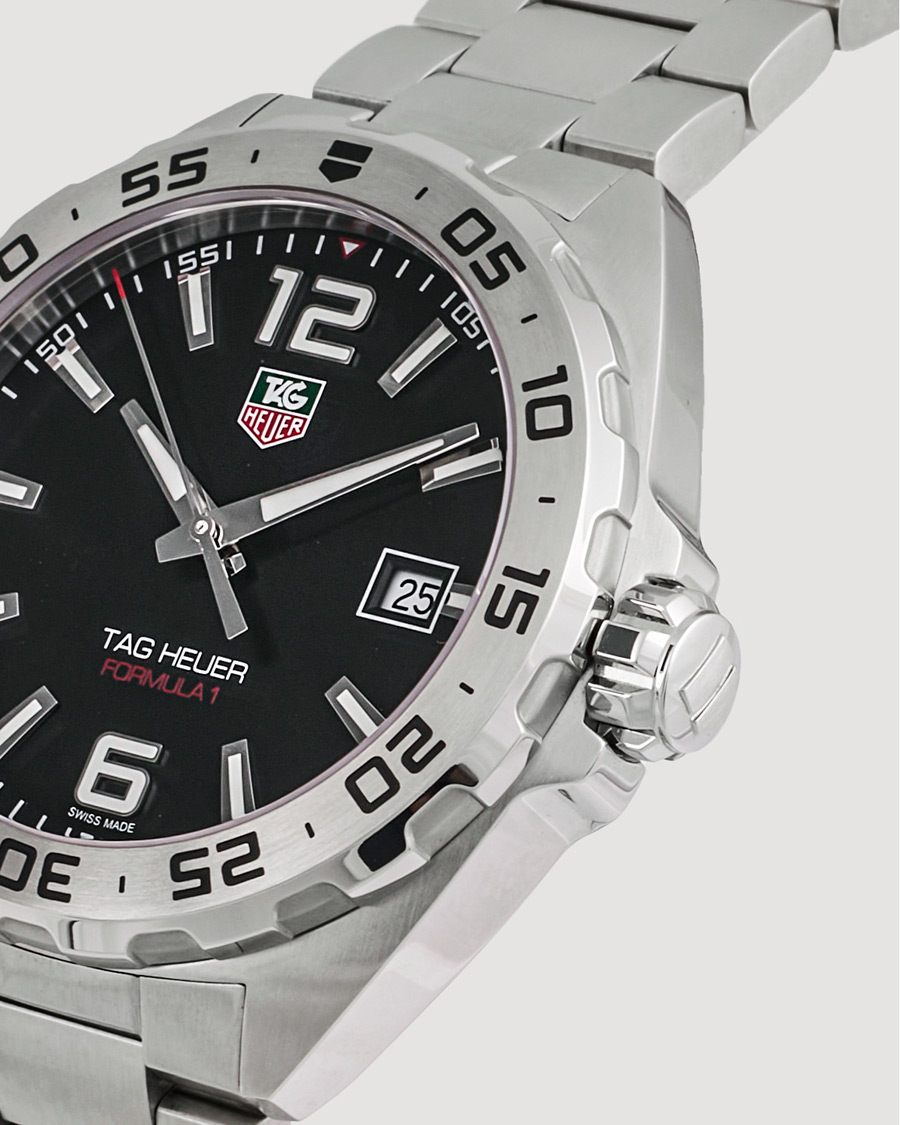 Uomini | Tag Heuer Pre-Owned Formula 1 Quartz WAZ1112 Silver | Tag Heuer Pre-Owned | Formula 1 Quartz WAZ1112 Silver