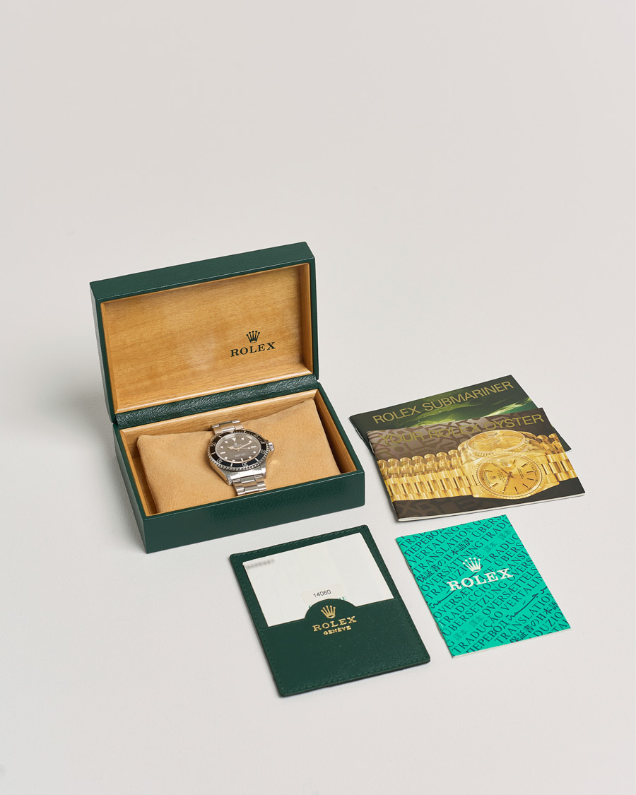 Uomini | Rolex Pre-Owned Submariner 14060 Silver | Rolex Pre-Owned | Submariner 14060 Silver