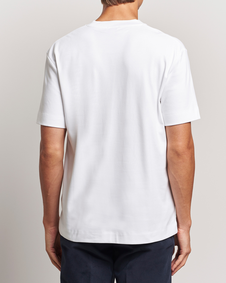 Uomini | T-shirt | Sunspel | Heavy Weight Supima Cotton T-Shirt White
