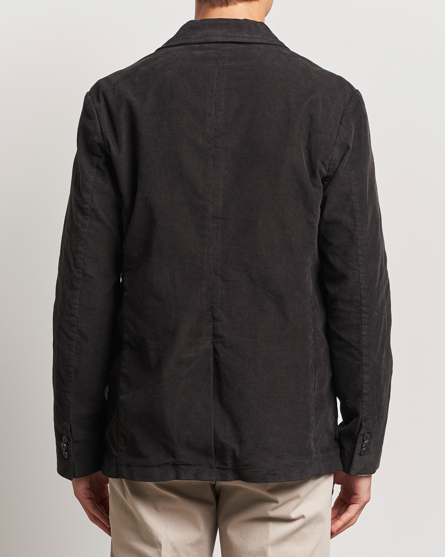 Uomini | Blazers | Sunspel | Relaxed Corduroy Blazer Coffee