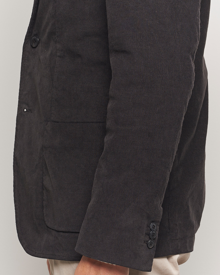 Uomini | Blazers | Sunspel | Relaxed Corduroy Blazer Coffee