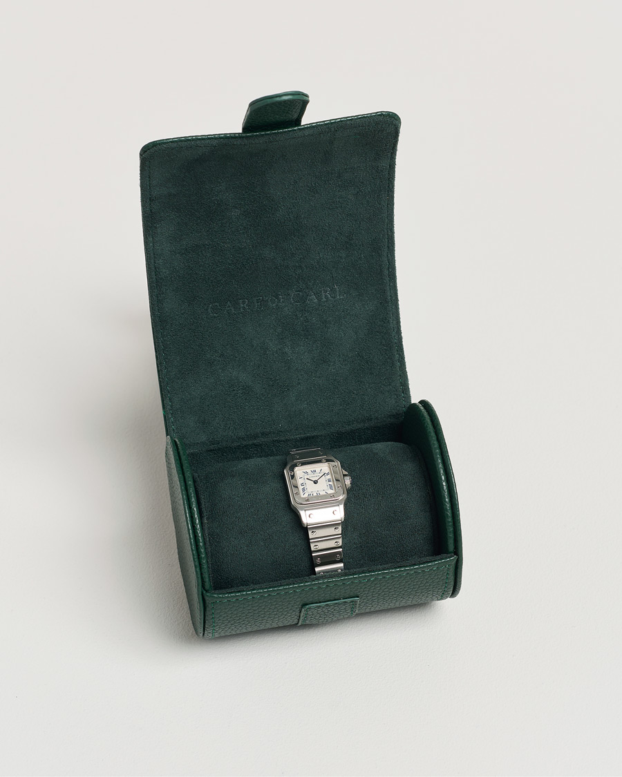 Uomini | Cartier Pre-Owned Santos Galbée 1565 Silver | Cartier Pre-Owned | Santos Galbée 1565 Silver
