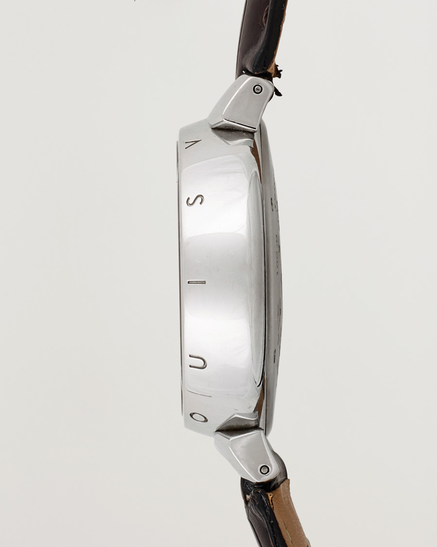 Uomini | Louis Vuitton Pre-Owned Tambour Q1111 Silver | Louis Vuitton Pre-Owned | Tambour Q1111 Silver