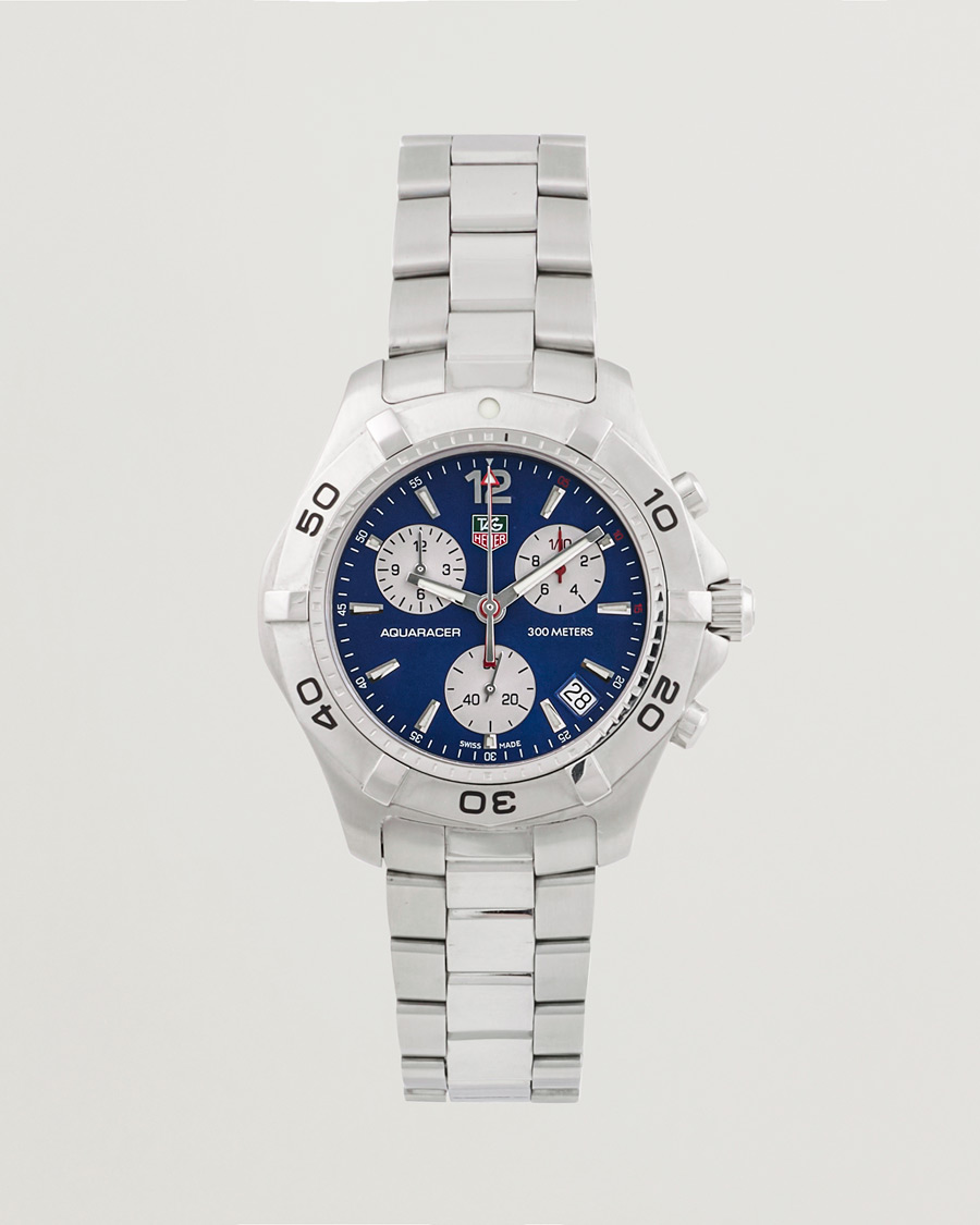 Uomini | Tag Heuer Pre-Owned Aquaracer CAF1112 Silver | Tag Heuer Pre-Owned | Aquaracer CAF1112 Silver