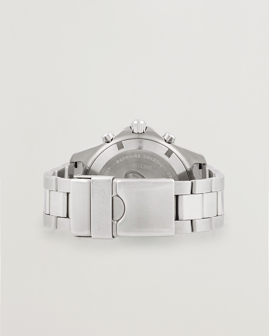 Uomini | Tag Heuer Pre-Owned Aquaracer CAF1112 Silver | Tag Heuer Pre-Owned | Aquaracer CAF1112 Silver