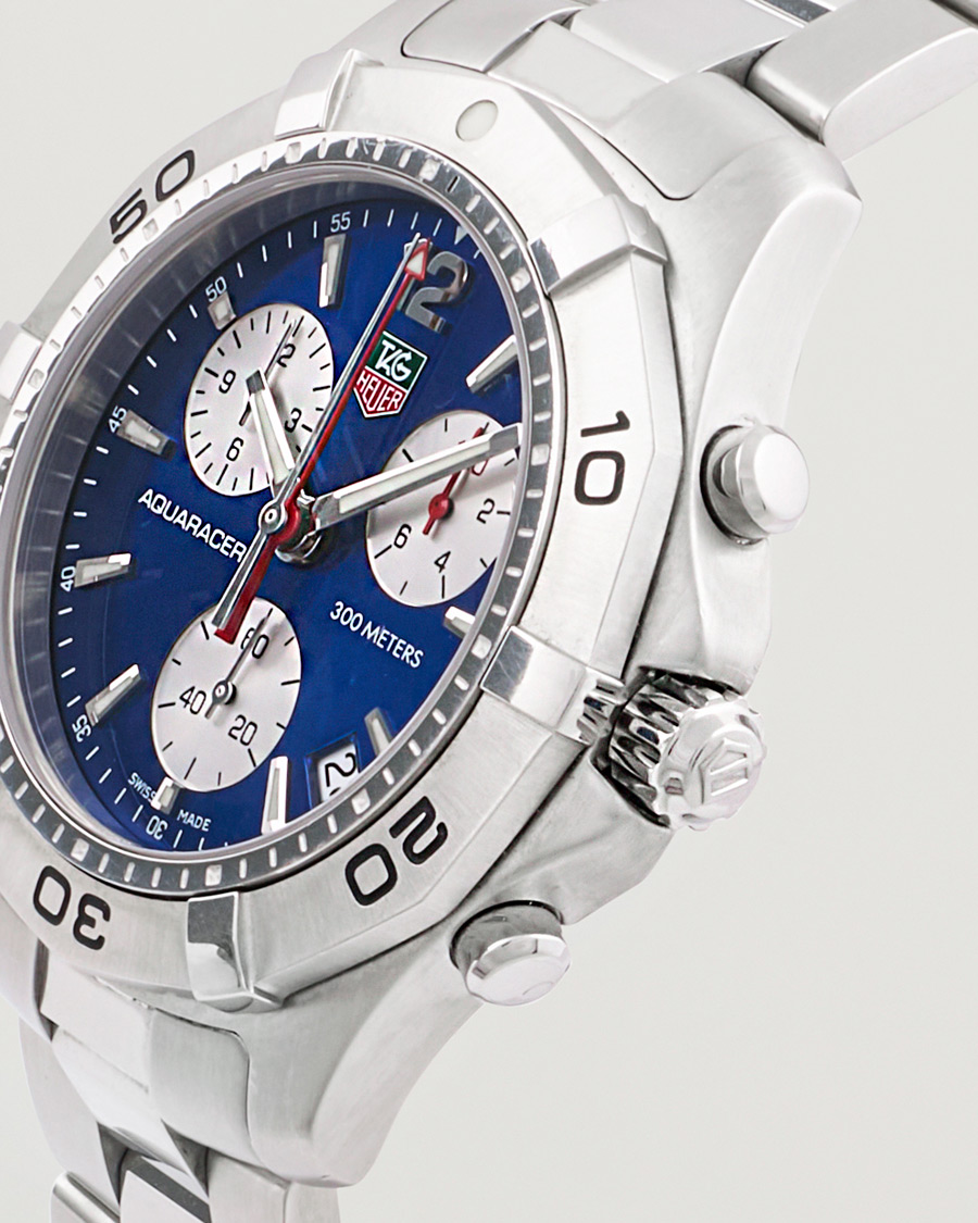 Uomini | Tag Heuer Pre-Owned Aquaracer CAF1112 Silver | Tag Heuer Pre-Owned | Aquaracer CAF1112 Silver