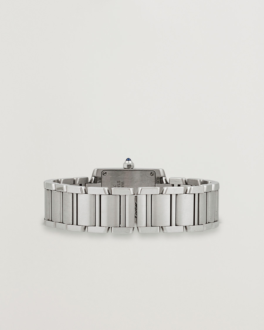 Uomini | Cartier Pre-Owned Tank Française 2384 Silver | Cartier Pre-Owned | Tank Française 2384 Silver