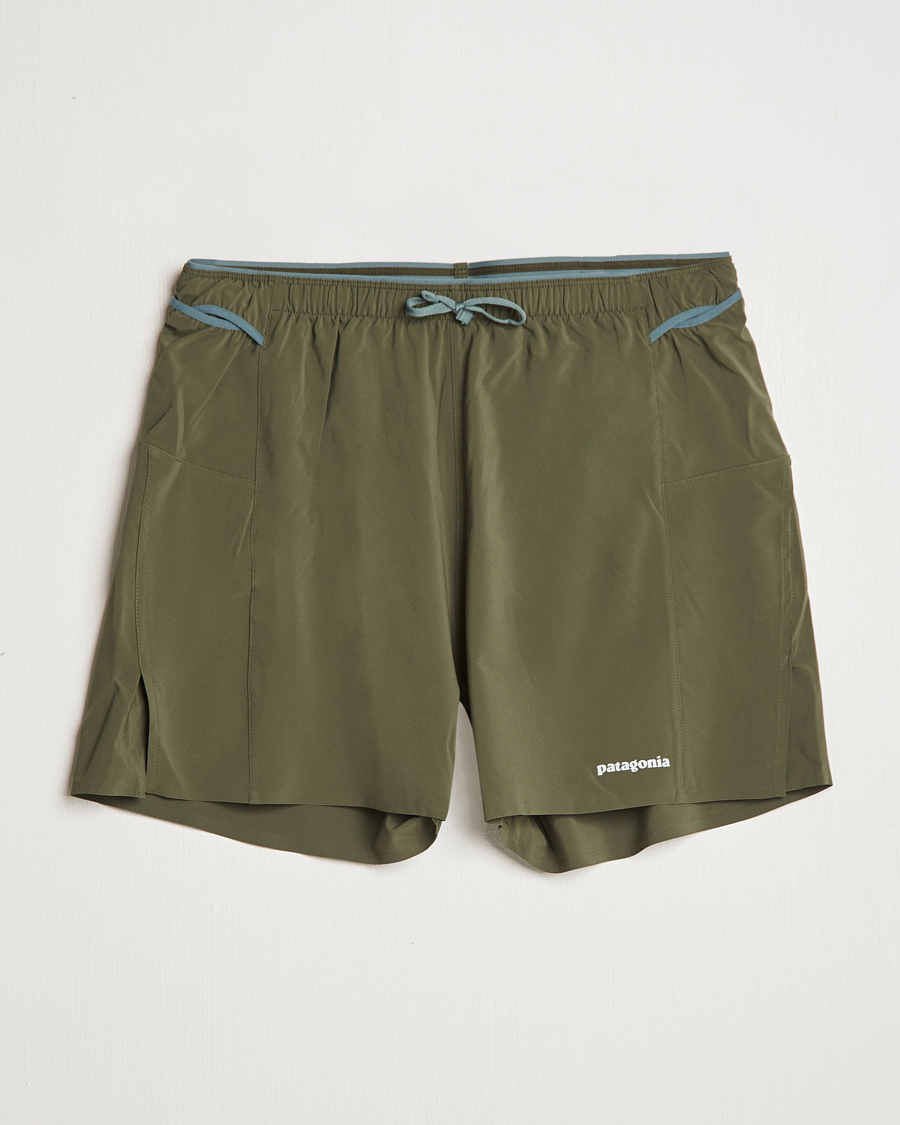 Uomini | Pantaloncini | Patagonia | Strider Pro Shorts 5inch Pine Needle Green