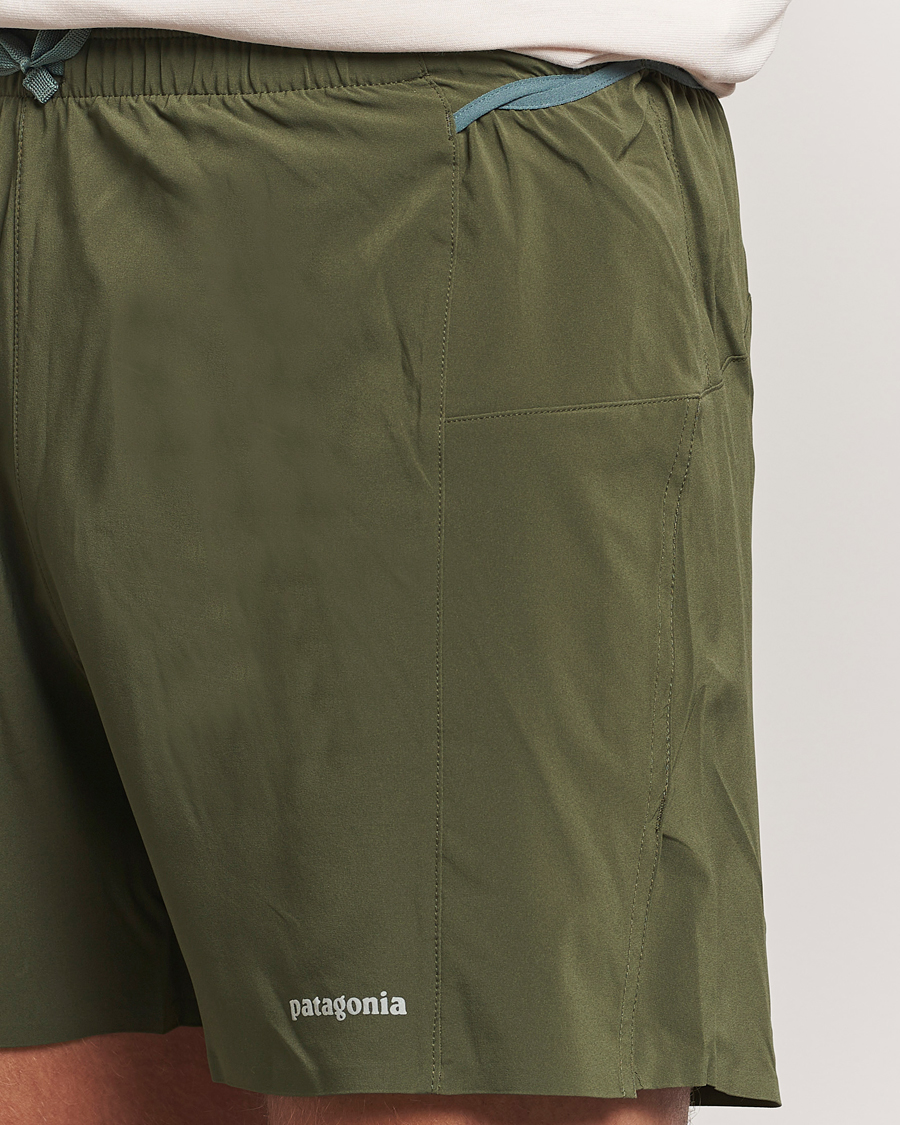 Uomini | Pantaloncini | Patagonia | Strider Pro Shorts 5inch Pine Needle Green