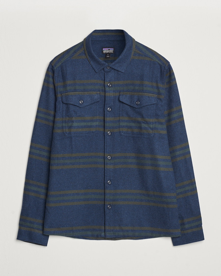 Uomini | Camicie | Patagonia | Fjord Flannel Shirt Smolder Blue