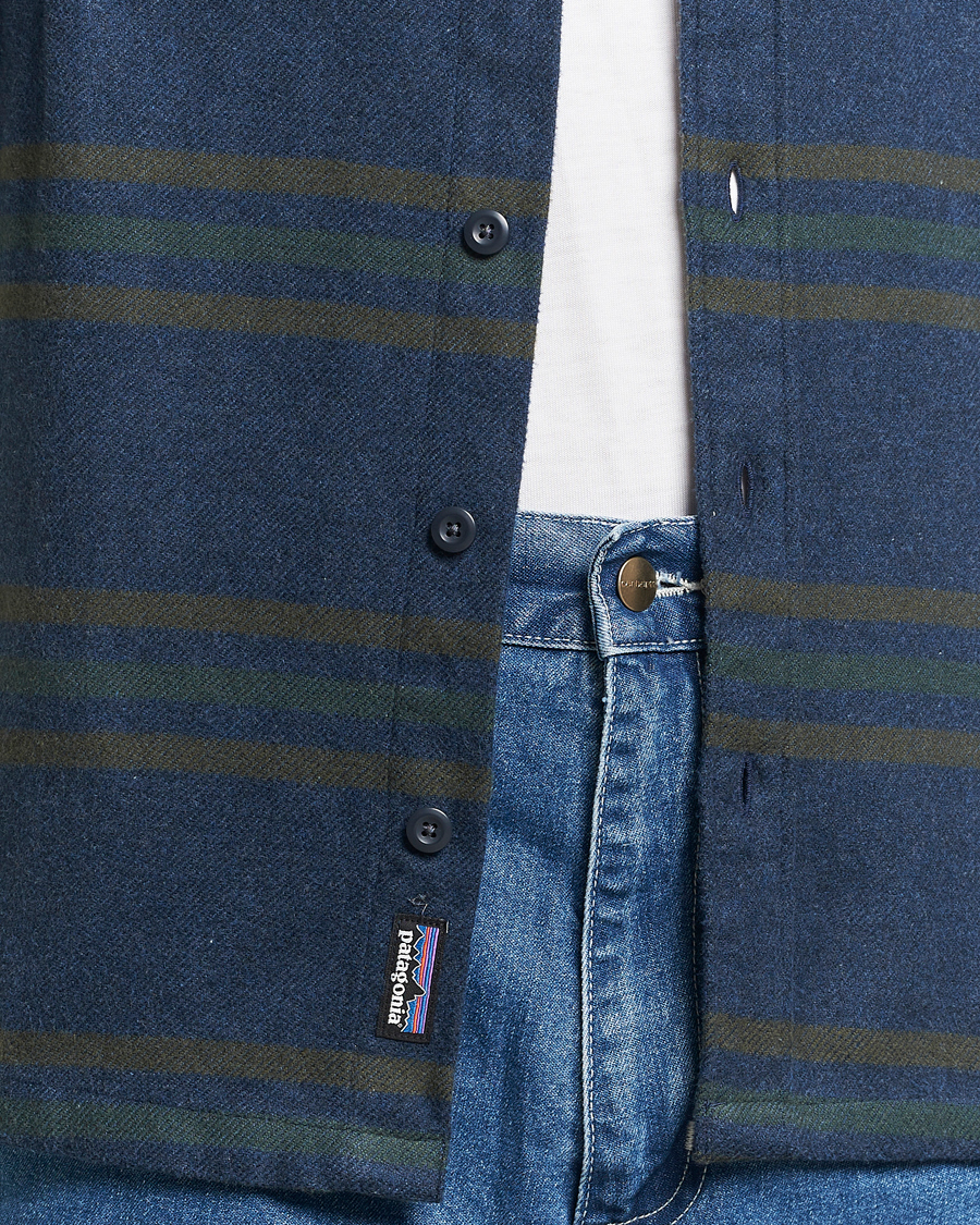 Uomini | Camicie | Patagonia | Fjord Flannel Shirt Smolder Blue