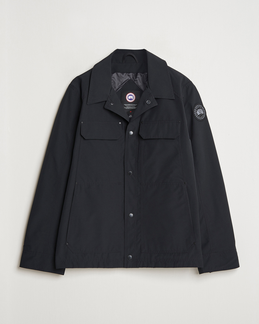 Uomini | Giacche | Canada Goose Black Label | Burnaby Chore Jacket Black