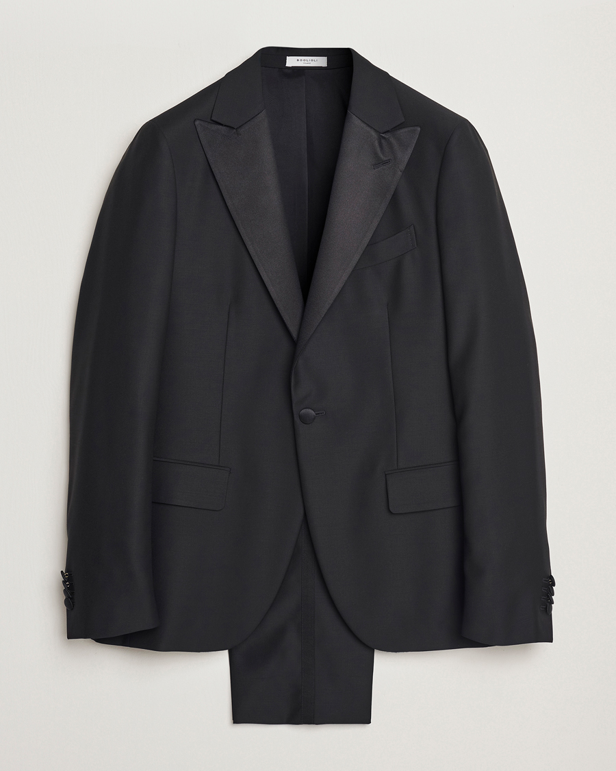 Uomini | Abiti | Boglioli | Milano Single Breasted Tuxedo Black