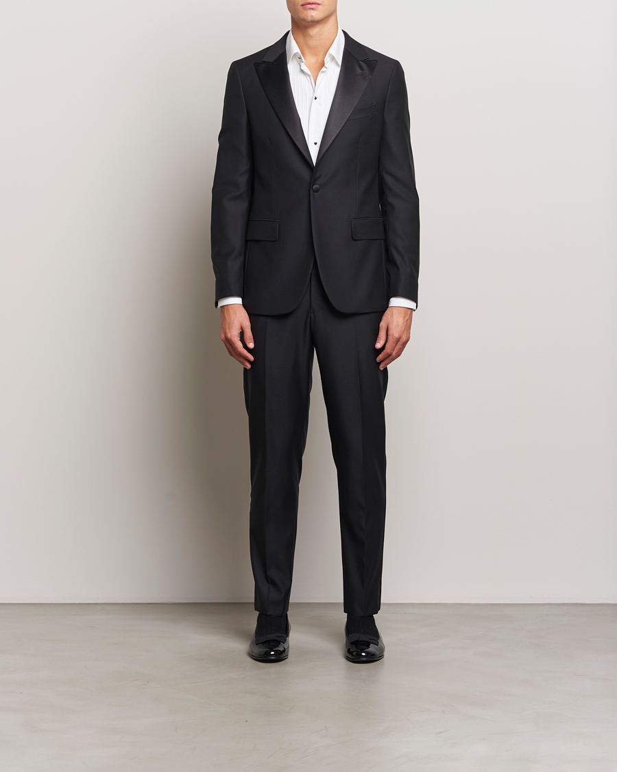 Uomini | Abiti | Boglioli | Milano Single Breasted Tuxedo Black