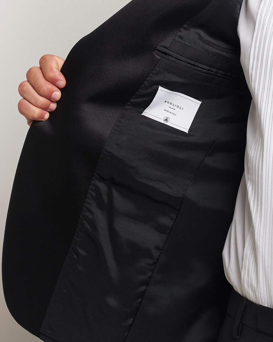 Uomini | Abiti | Boglioli | Milano Single Breasted Tuxedo Black