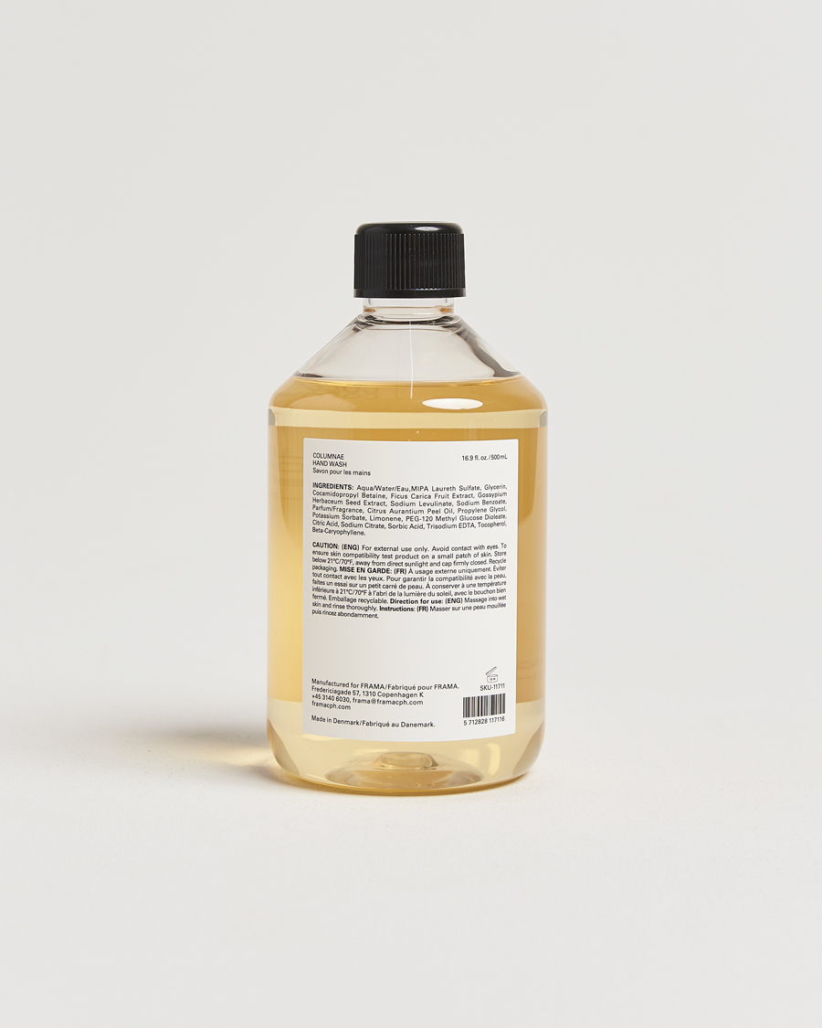 Uomini | Cura della pelle | Frama | Columnae Hand Wash Refill 500ml
