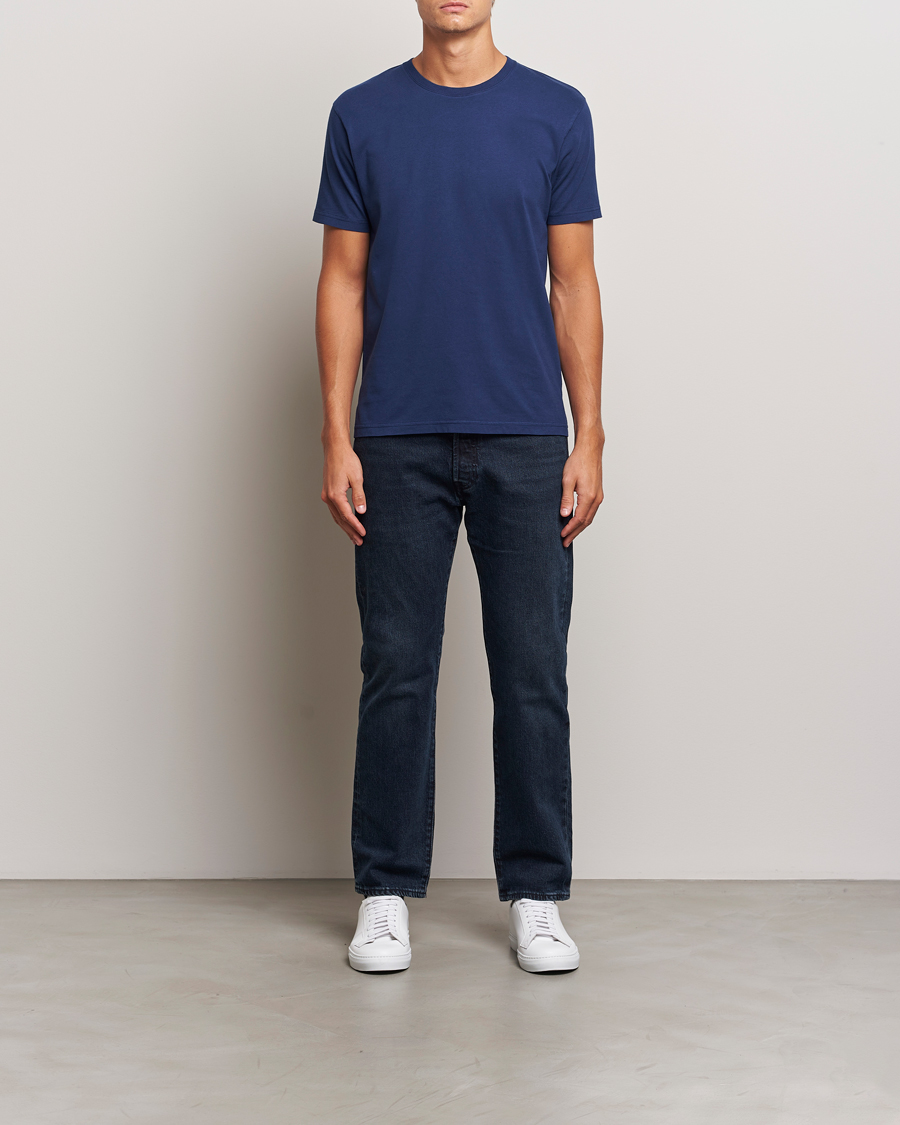 Uomini | T-shirt | Colorful Standard | Classic Organic T-Shirt Marine Blue