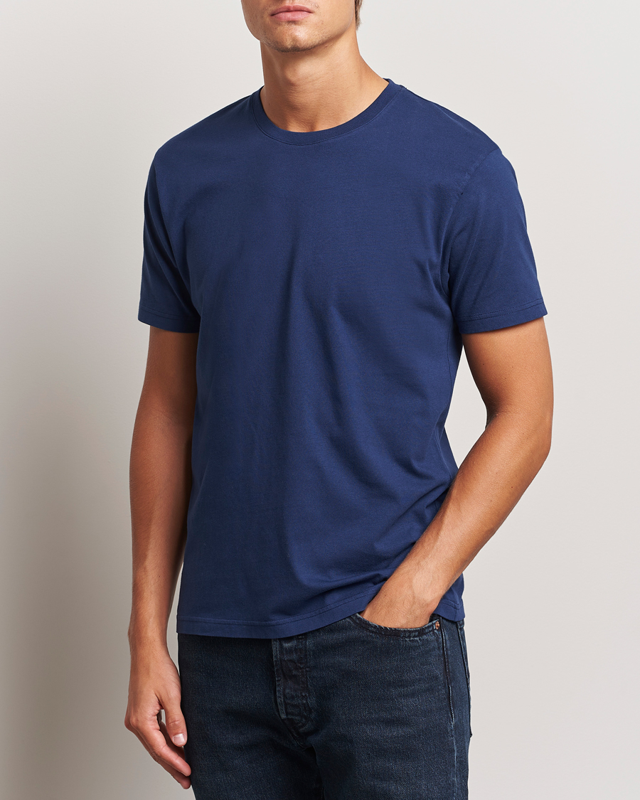 Uomini | T-shirt | Colorful Standard | Classic Organic T-Shirt Marine Blue