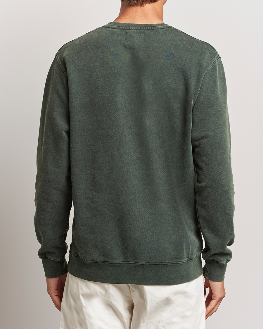 Uomini | Maglieria | Colorful Standard | Classic Organic Crew Neck Sweat Midnight Forest