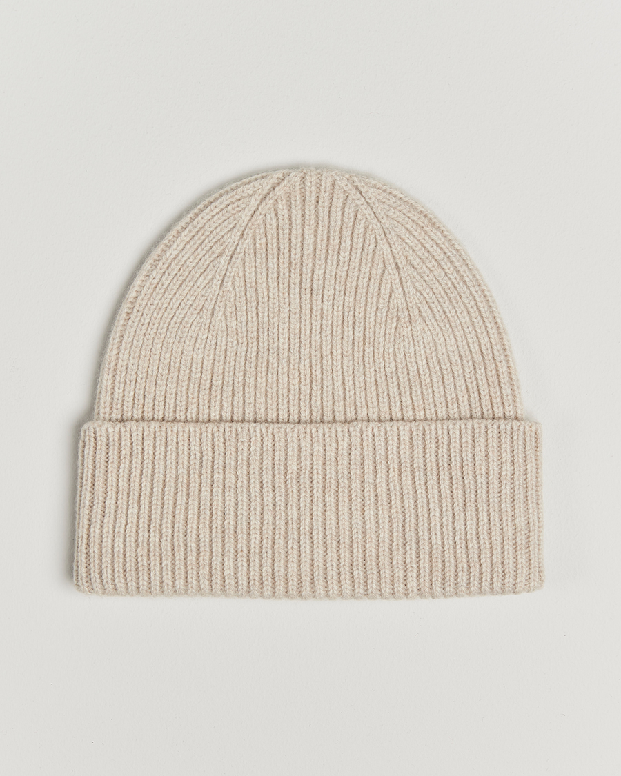 Uomini | Berretti | Colorful Standard | Merino Wool Beanie Ivory White