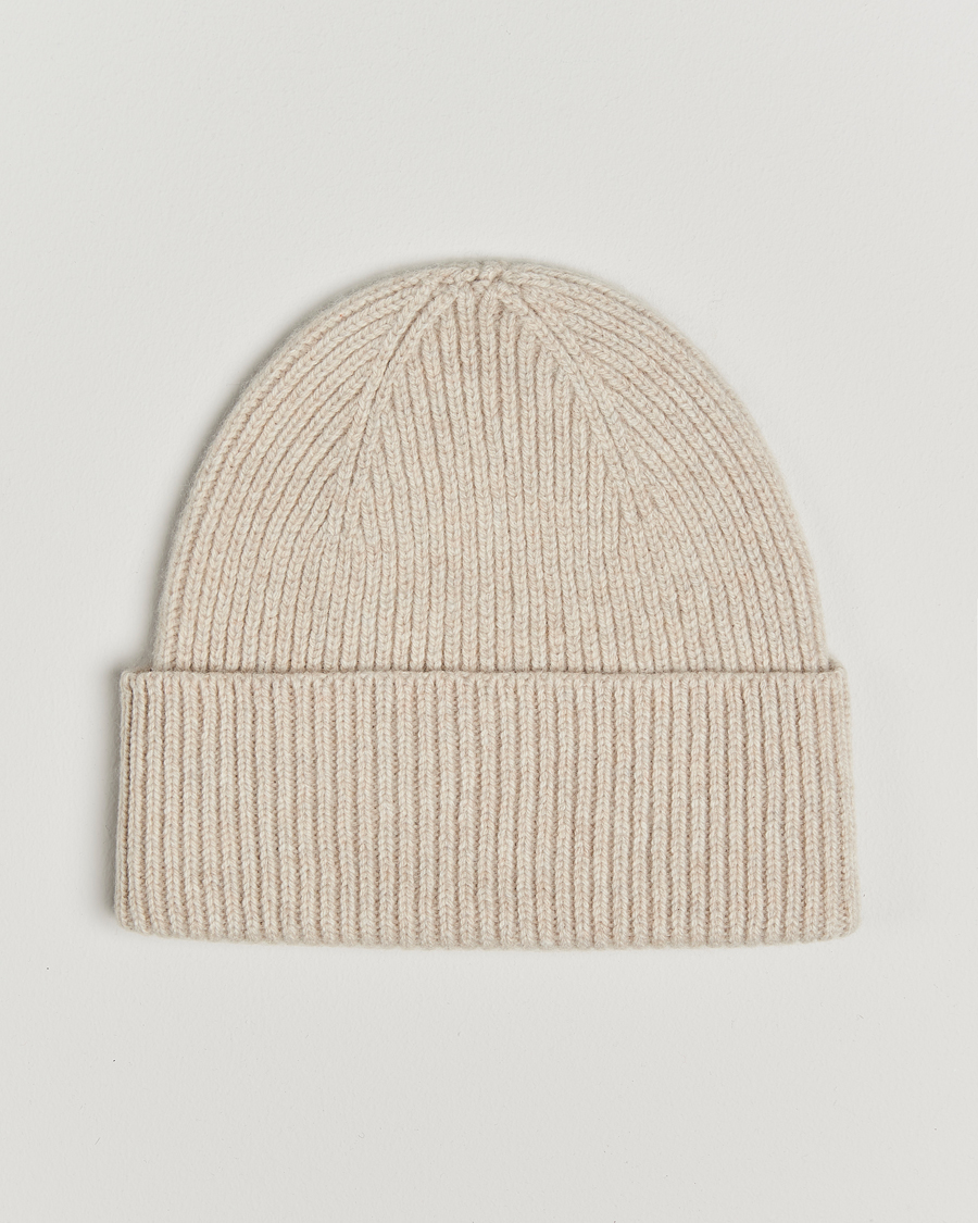 Uomini | Berretti | Colorful Standard | Merino Wool Beanie Ivory White