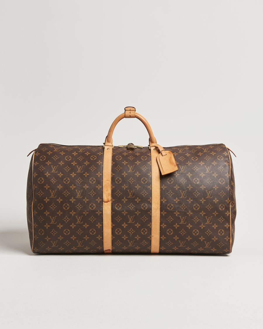 Uomini | Louis Vuitton Pre-Owned Keepall 60 Bag Monogram | Louis Vuitton Pre-Owned | Keepall 60 Bag Monogram