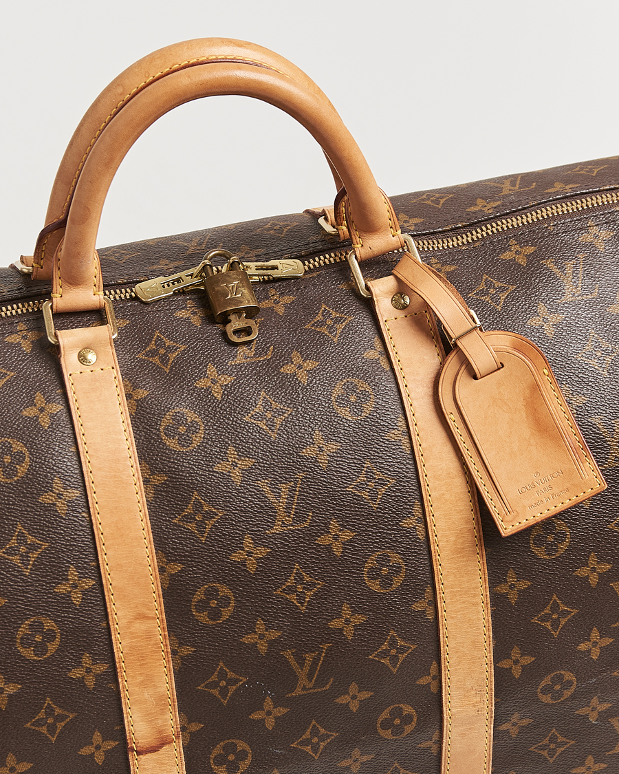 Uomini | Louis Vuitton Pre-Owned Keepall 60 Bag Monogram | Louis Vuitton Pre-Owned | Keepall 60 Bag Monogram