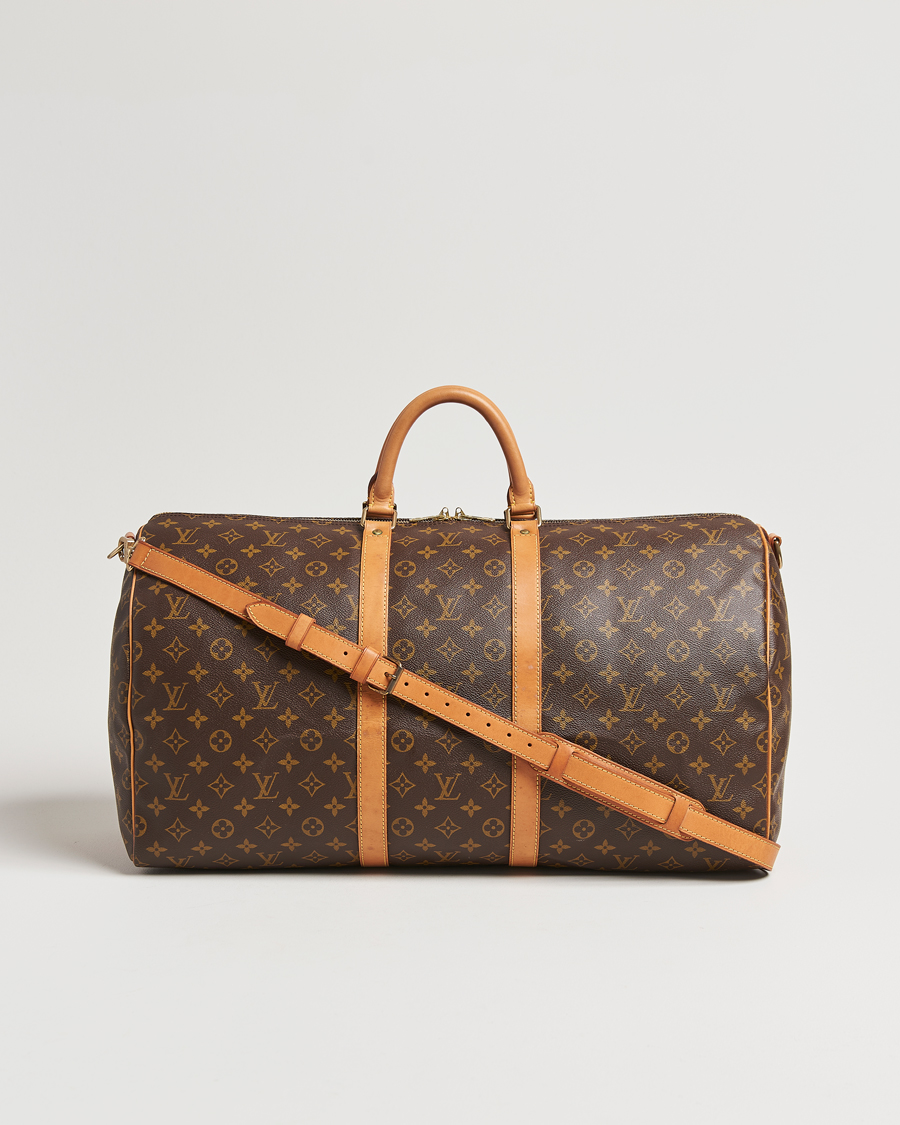 Uomini | Louis Vuitton Pre-Owned Keepall Bandoulière 55 Monogram | Louis Vuitton Pre-Owned | Keepall Bandoulière 55 Monogram