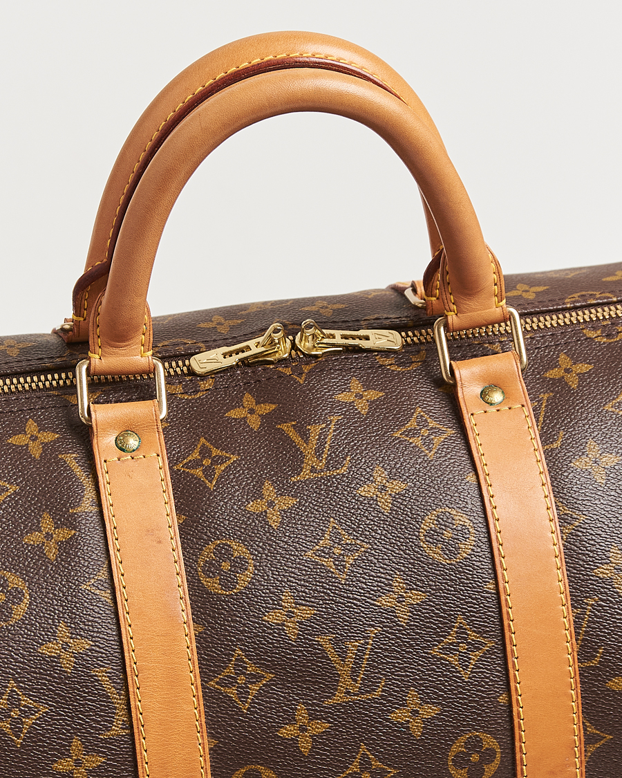 Uomini | Louis Vuitton Pre-Owned Keepall Bandoulière 55 Monogram | Louis Vuitton Pre-Owned | Keepall Bandoulière 55 Monogram