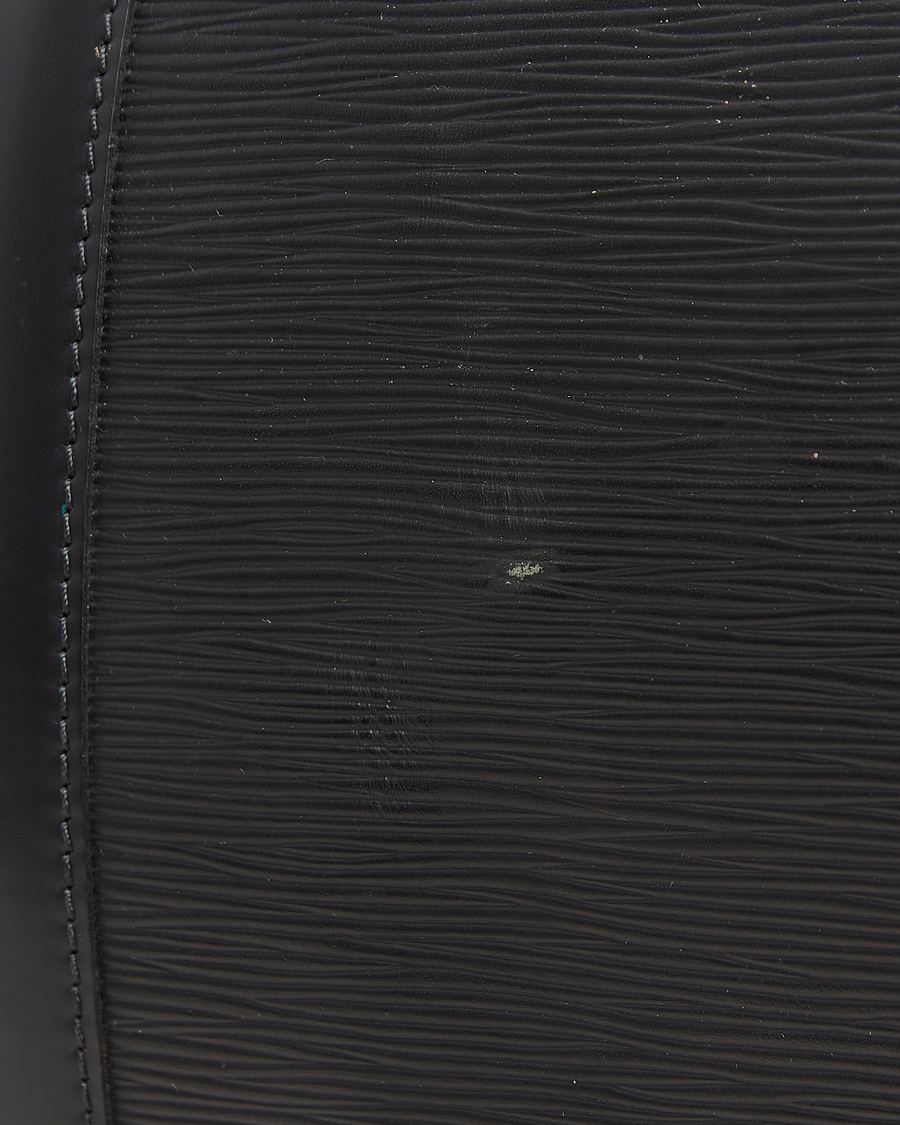 Uomini | Louis Vuitton Pre-Owned Keepall 45 Epi Leather Travel Bag Black | Louis Vuitton Pre-Owned | Keepall 45 Epi Leather Travel Bag Black