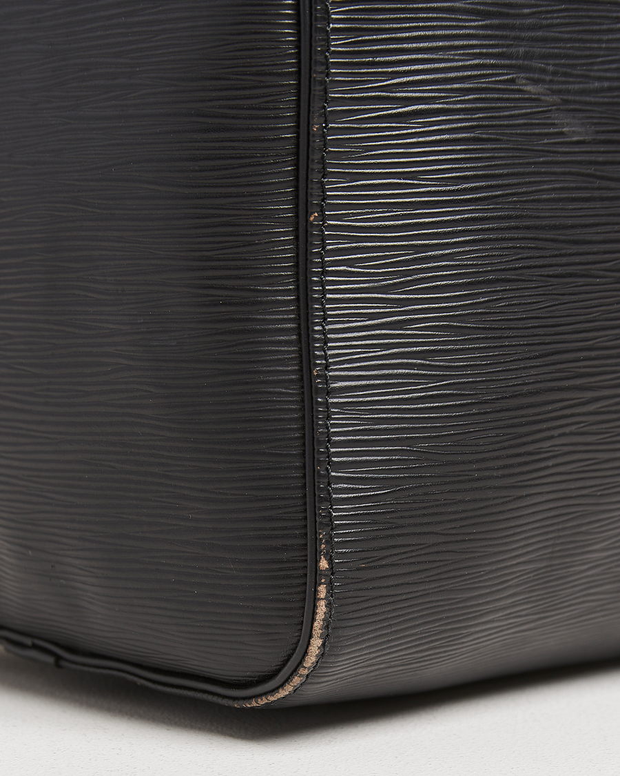 Uomini | Louis Vuitton Pre-Owned Keepall 45 Epi Leather Travel Bag Black | Louis Vuitton Pre-Owned | Keepall 45 Epi Leather Travel Bag Black