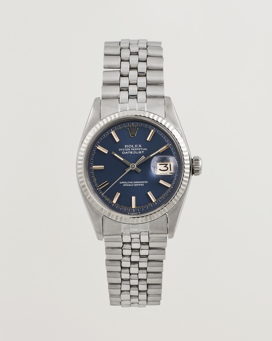 Uomini | Rolex Pre-Owned Datejust 1601 Silver | Rolex Pre-Owned | Datejust 1601 Silver