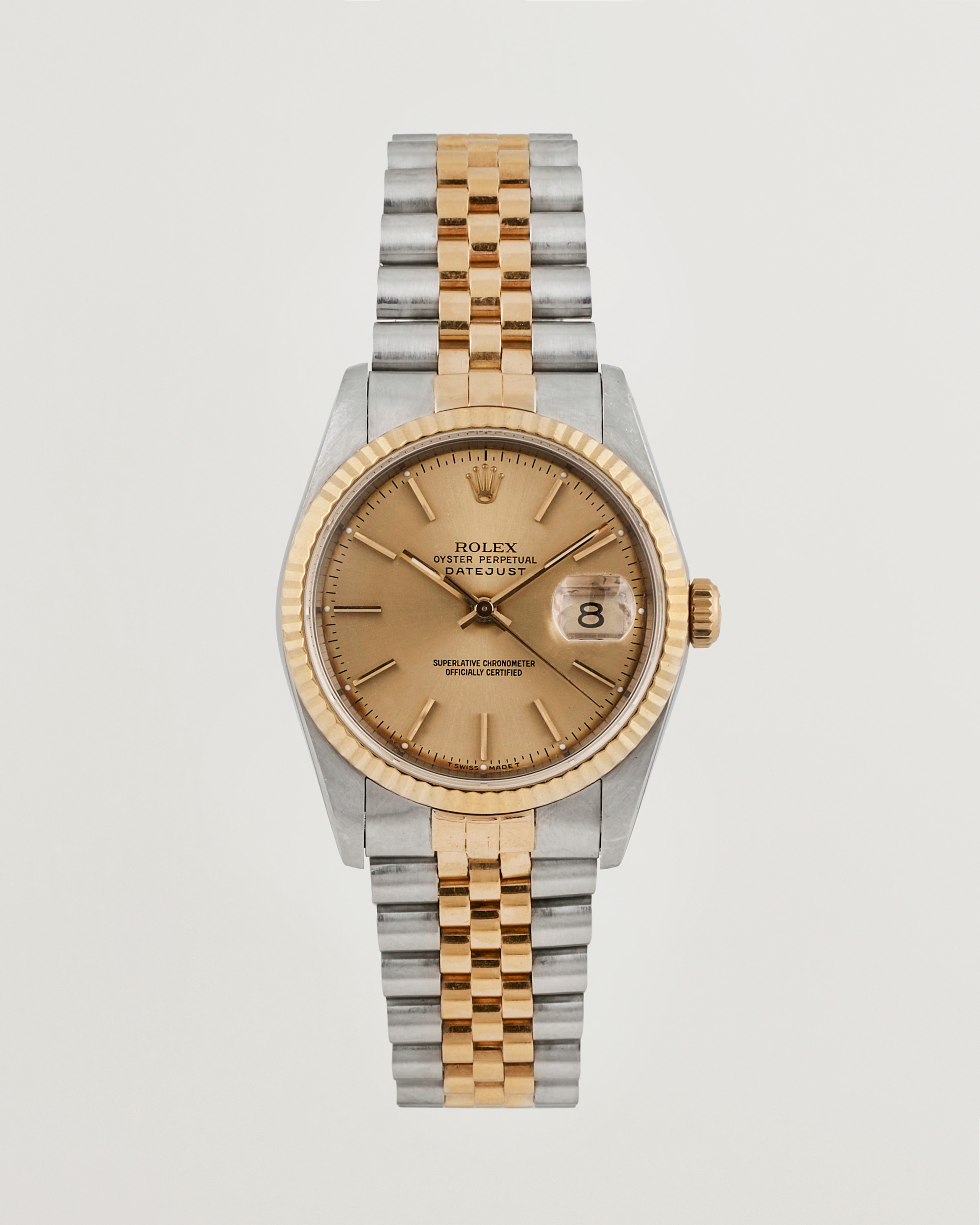 Uomini | Rolex Pre-Owned Datejust G/S 16233 Silver | Rolex Pre-Owned | Datejust G/S 16233 Silver