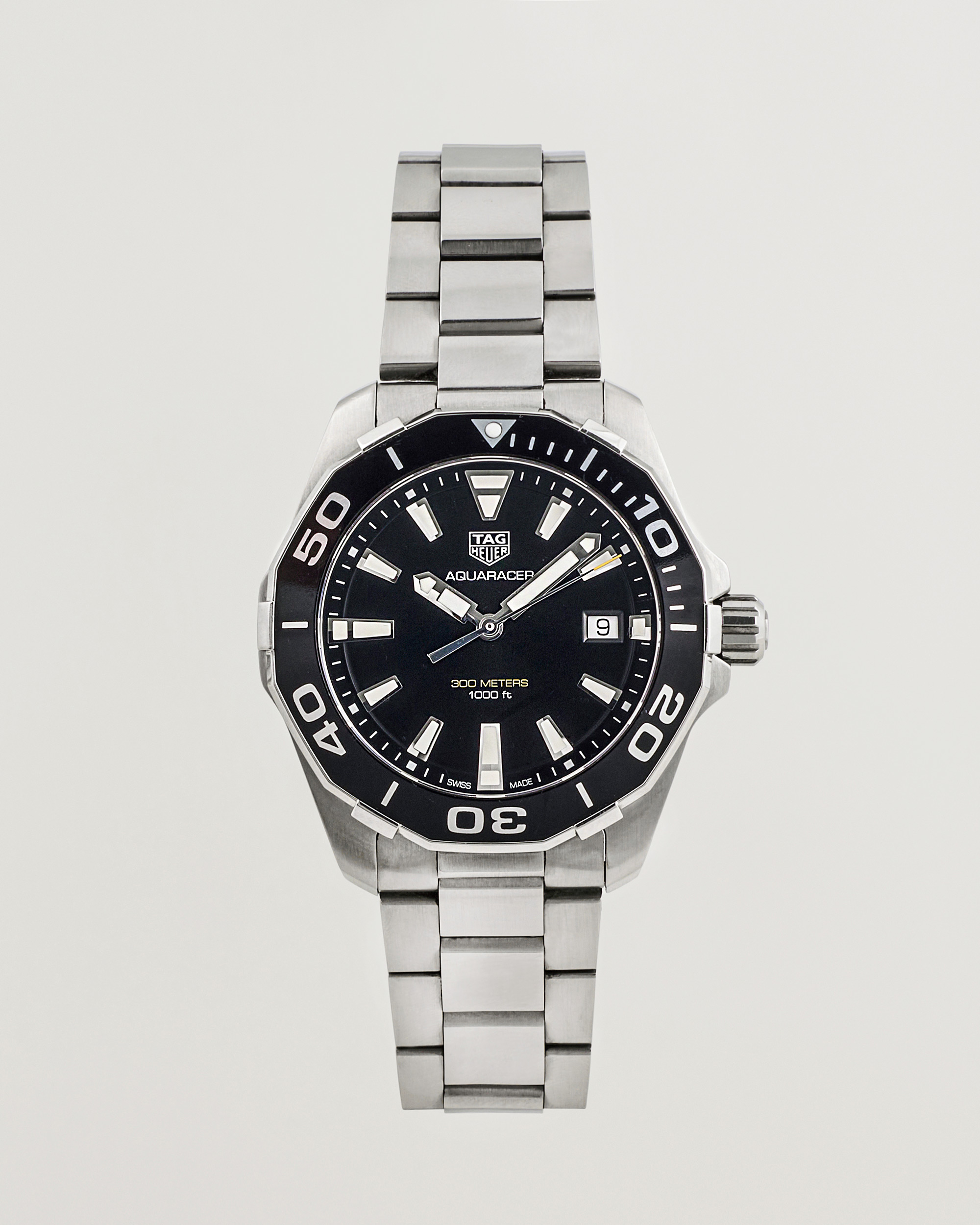 Uomini | Tag Heuer Pre-Owned Aquaracer 300M Silver | Tag Heuer Pre-Owned | Aquaracer 300M Silver