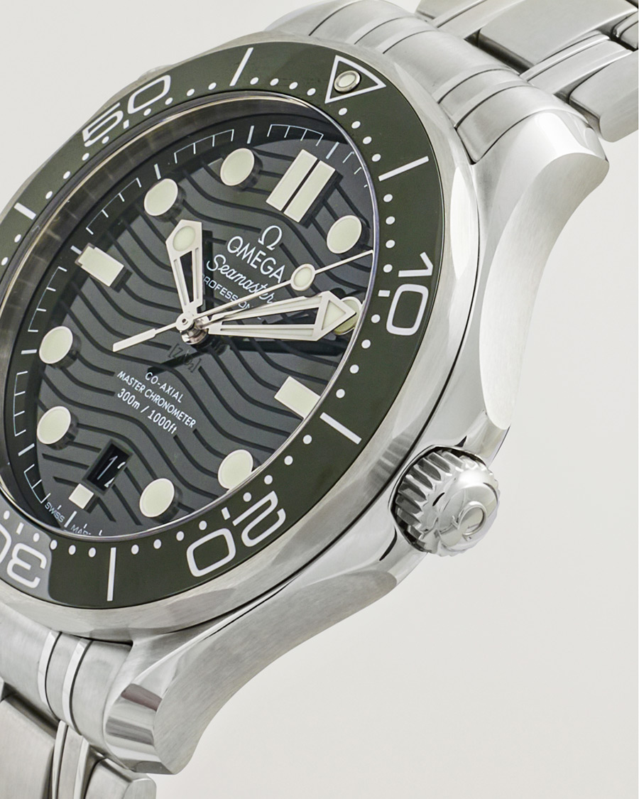 Uomini | Omega Pre-Owned Seamaster Diver 300M Green | Omega Pre-Owned | Seamaster Diver 300M Green