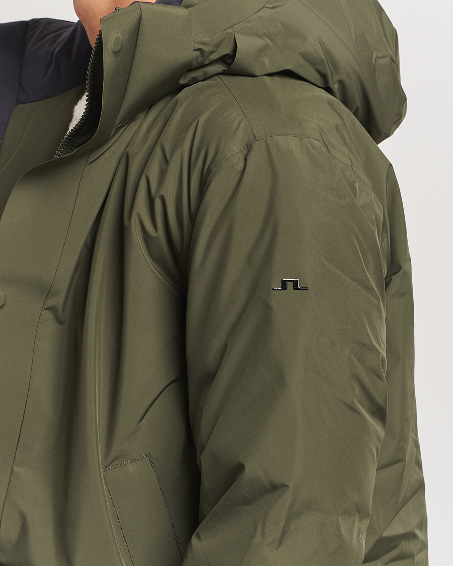 Uomini | Giacche | J.Lindeberg | Alon Down Parka Forest Green