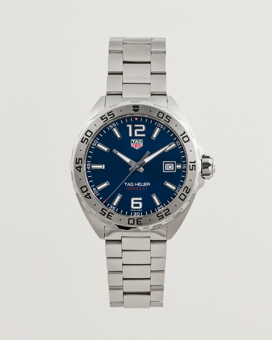 Uomini | Tag Heuer Pre-Owned Formula 1 WAZ1118 Silver | Tag Heuer Pre-Owned | Formula 1 WAZ1118 Silver