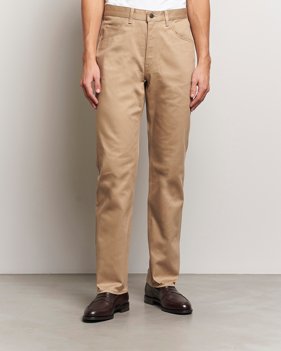 Uomini | Pantaloni | Kamakura Shirts | Take Ivy 5-Pocket Pants Khaki