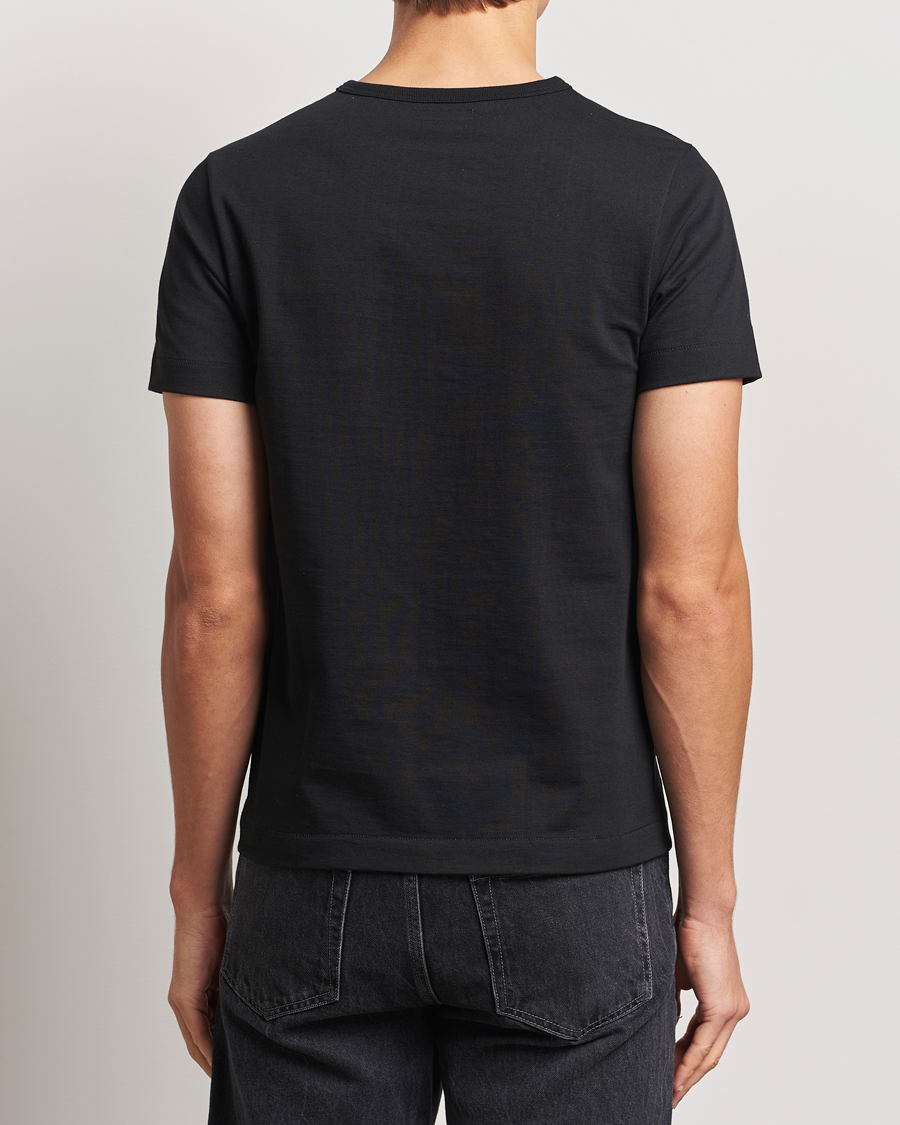Uomini | T-shirt | Merz b. Schwanen | Classic Fit Loopwheeled T-Shirt Black